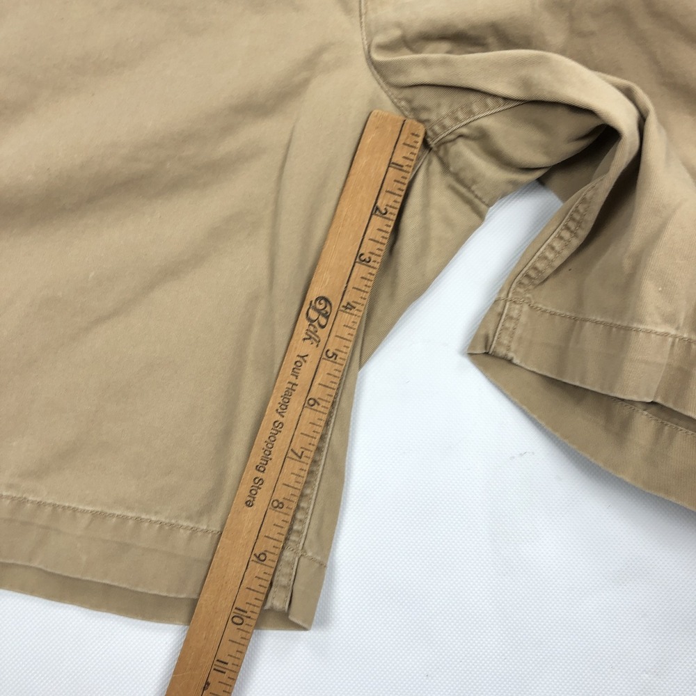 Polo Ralph Lauren Men's Relaxed Fit Chino Shorts Khaki Tan Size 36 Pony - Picture 11 of 13